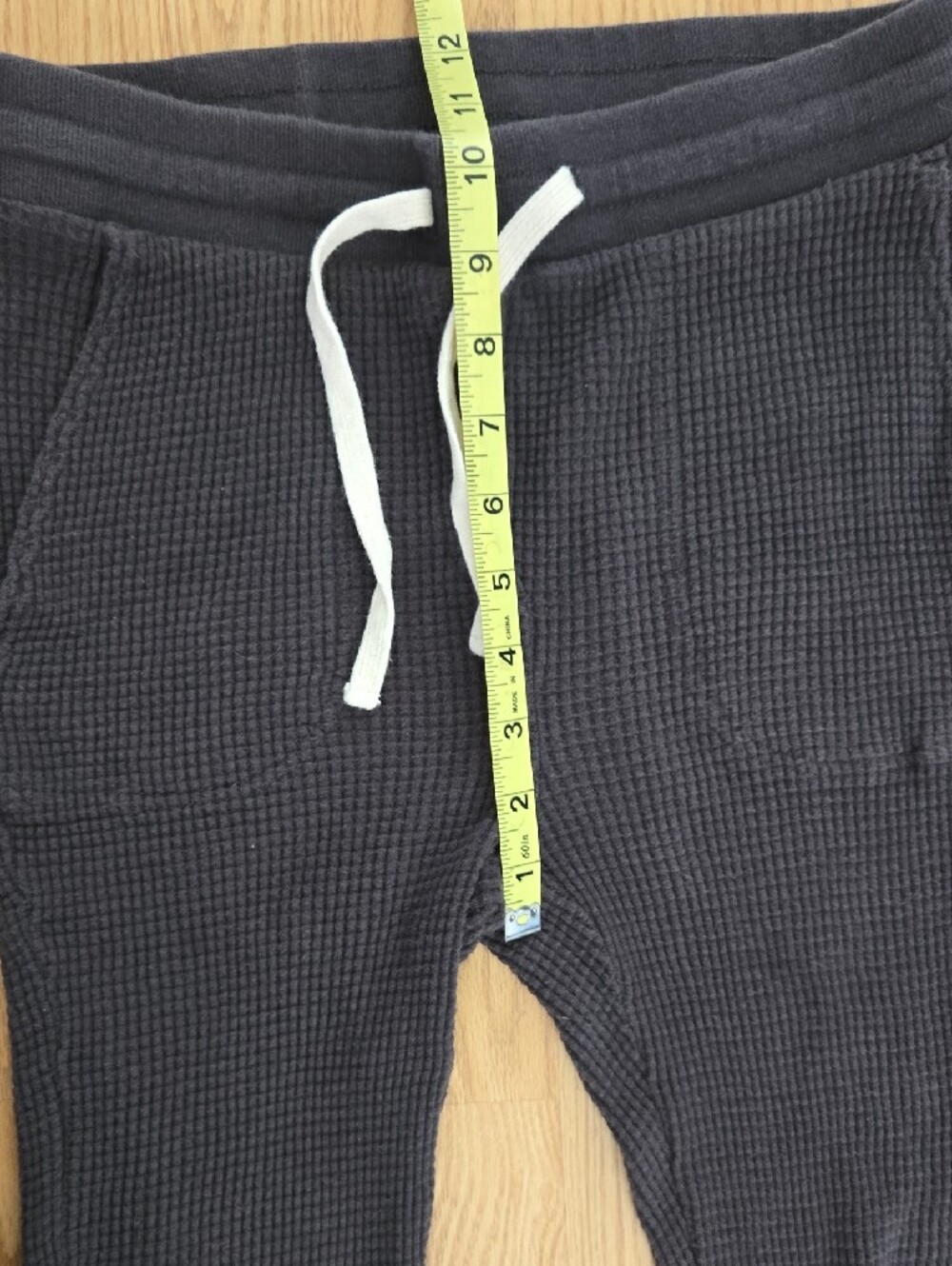 Universal Thread Dark Gray Ribbed Drawstring Joggers - Picture 7 of 8